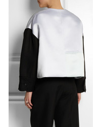 Женский бело-черный бомбер от Roksanda Ilincic
