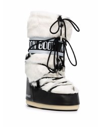 Мужской бело-черный зимние ботинки от Gcds