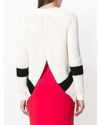 Женский бело-черный кардиган от N°21