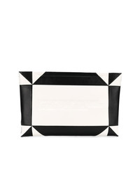 Бело-черный кожаный клатч от Calvin Klein 205W39nyc