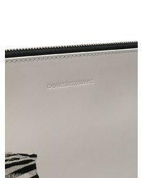 Мужской бело-черный мужской клатч с принтом от Calvin Klein 205W39nyc