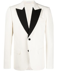 Мужской бело-черный пиджак от Gucci