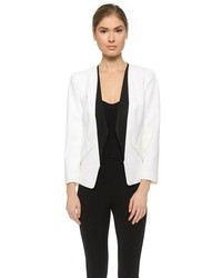 Женский бело-черный пиджак от Narciso Rodriguez