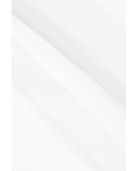Белое вечернее платье со складками от Rosetta Getty