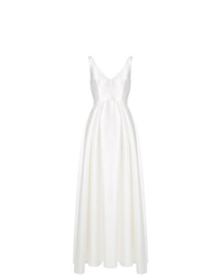 Белое вечернее платье от Alberta Ferretti