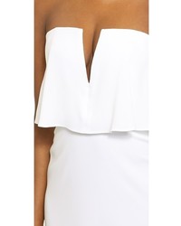 Белое вечернее платье от BCBGMAXAZRIA