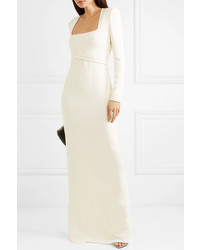 Белое вечернее платье от Tom Ford