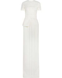 Белое вечернее платье от Emilia Wickstead