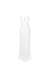 Белое вечернее платье от Galvan