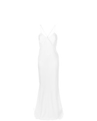 Белое вечернее платье от Galvan