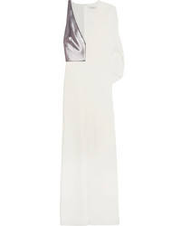 Белое вечернее платье от Halston