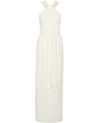 Белое вечернее платье от Halston