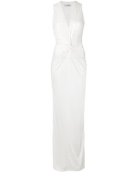 Белое вечернее платье от Lanvin