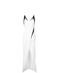 Белое вечернее платье от Mugler