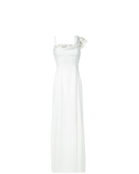 Белое вечернее платье от Parlor