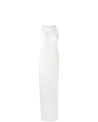 Белое вечернее платье от Rick Owens DRKSHDW