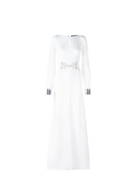 Белое вечернее платье от Roberto Cavalli