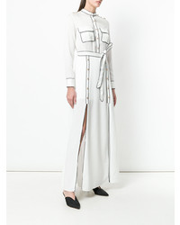 Белое вечернее платье от Self-Portrait