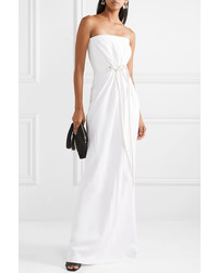 Белое вечернее платье от Rosetta Getty