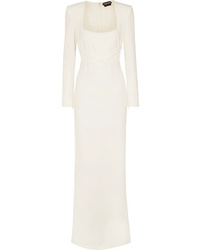 Белое вечернее платье от Tom Ford