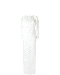 Белое вечернее платье от Tufi Duek