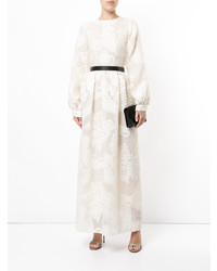 Белое вечернее платье от Bambah