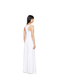 Белое вечернее платье от Reebok by Pyer Moss