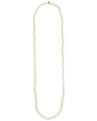 Белое жемчужное ожерелье от Chanel
