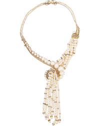 Белое жемчужное ожерелье от Erickson Beamon