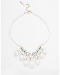 Белое жемчужное ожерелье от Oasis
