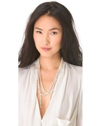 Белое жемчужное ожерелье от ginette_ny