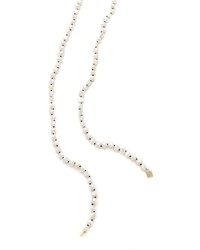 Белое жемчужное ожерелье от ginette_ny