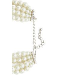 Белое колье от Kenneth Jay Lane