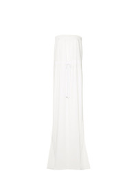 Белое кружевное вечернее платье от Goen.J
