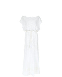 Белое кружевное вечернее платье от Martha Medeiros