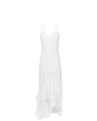 Белое кружевное вечернее платье от Martha Medeiros