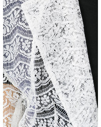 Женское белое кружевное пальто от Jacquemus
