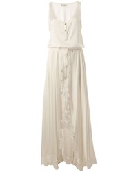 Белое кружевное платье-майка от Faith Connexion
