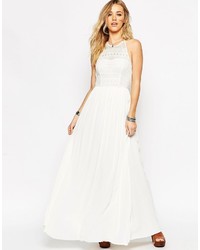 Белое кружевное платье-макси от Asos