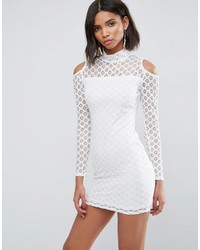 Белое кружевное платье от AX Paris