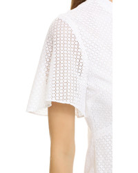 Белое кружевное платье от A.L.C.