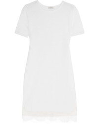 Белое кружевное платье от Clu