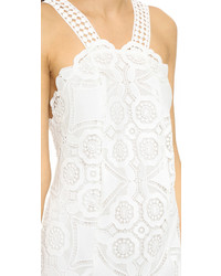 Белое кружевное платье от Alexis