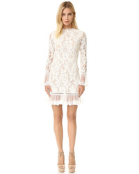 Белое кружевное платье от Alexis