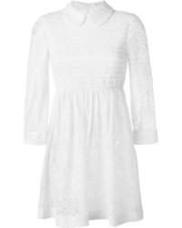 Белое кружевное платье от RED Valentino