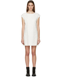 Белое кружевное платье от Saint Laurent