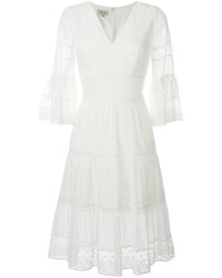 Белое кружевное платье от Temperley London