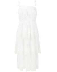 Белое кружевное платье от Zimmermann