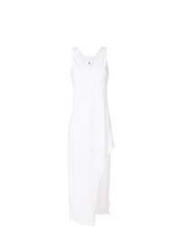 Белое льняное платье с пышной юбкой от Lost & Found Rooms