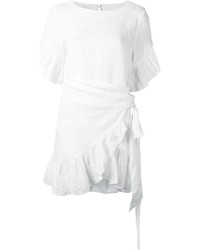 Белое льняное платье от Etoile Isabel Marant